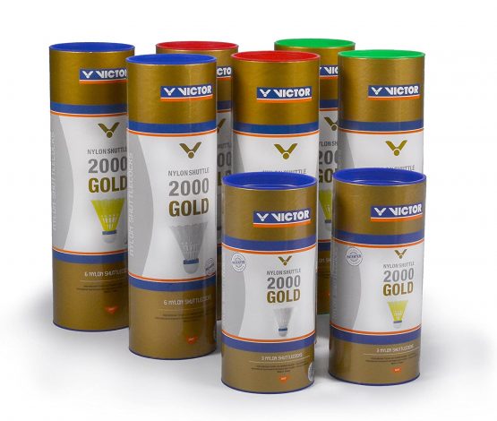 VICTOR nylon Shuttlecock Shuttle 2000 6per tin - Image 4