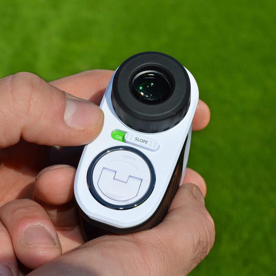 GolfBuddy Unisex's aim L10 Golf Rangefinder, White, One Size - Image 4