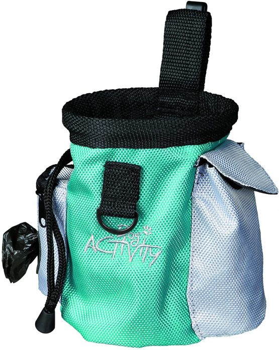 Trixie 32283 Dog Activity Snack Bag Baggy 2in1, & oslash; 10 x 13 cm, assorted color