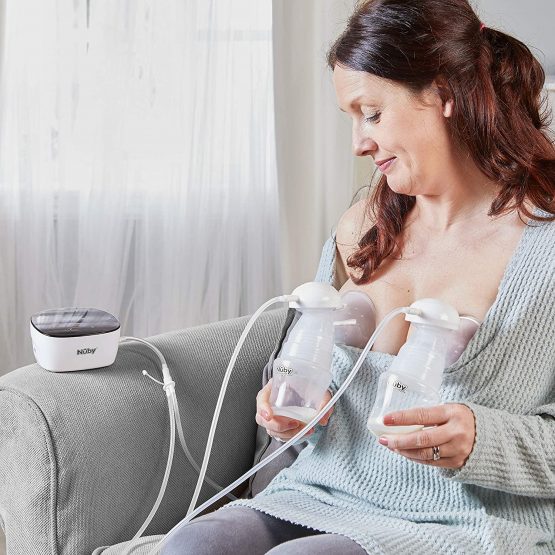 Nuby Ultimate Electric Breast Pump, can be used as a Double or Single Breastfeeding Pump - Image 2