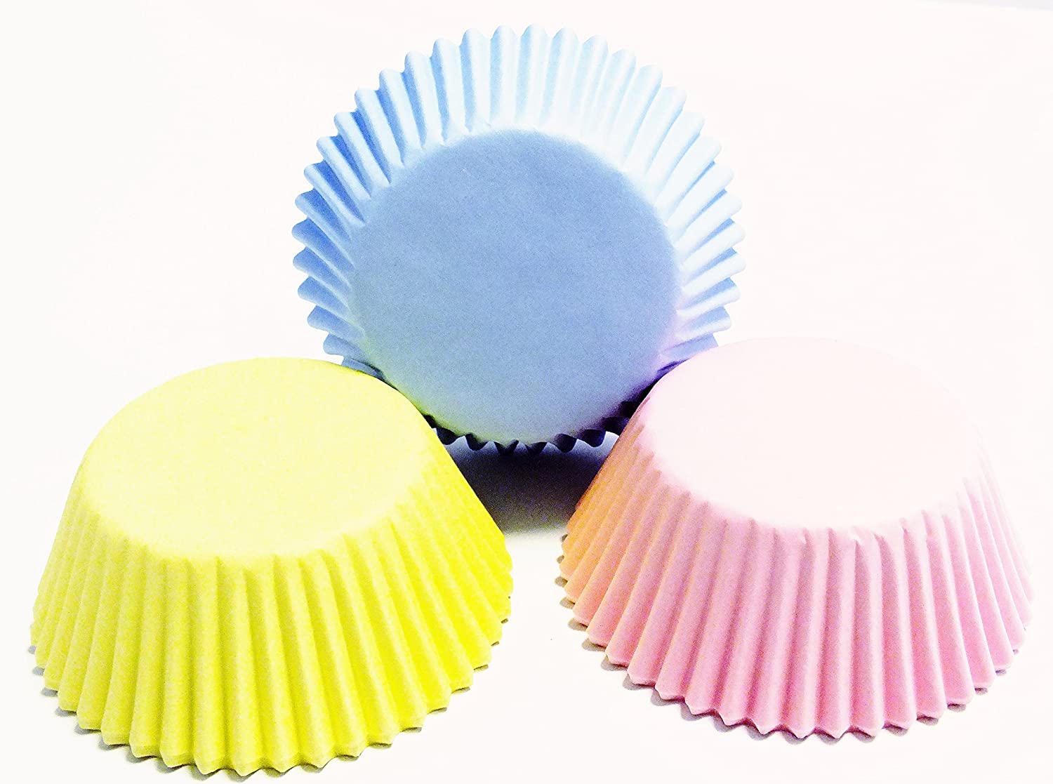 PME Colourful Pastel Paper Cupcake Cases (Pack of 100), Mini Size - Image 3