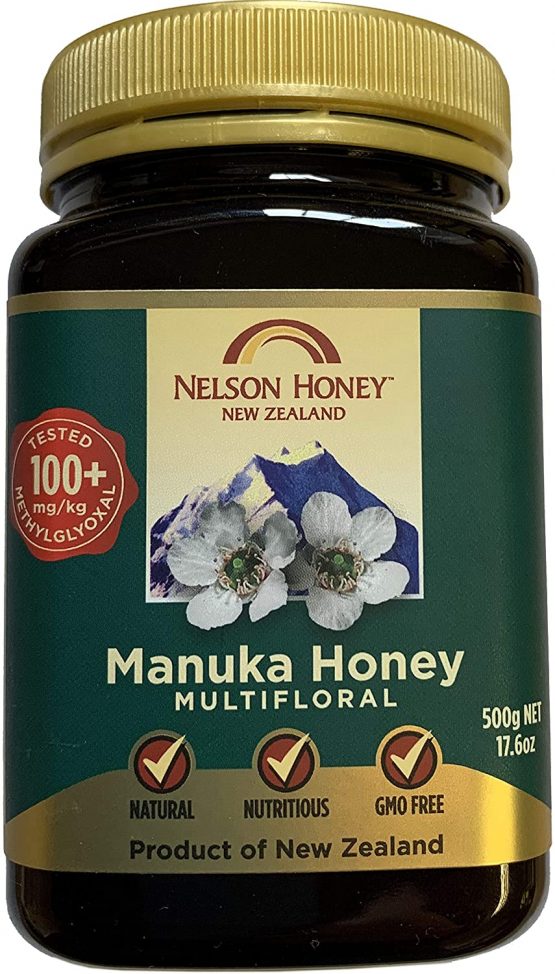 Nelson Honey New Zealand Manuka Honey (100+) 500g (Pack of 2)