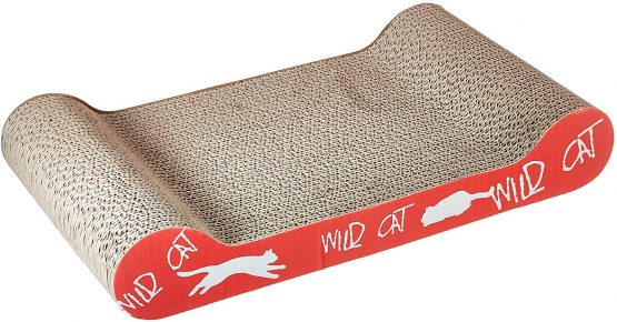 Trixie Wild Cat Scratching Cardboard, 41 x 24 x 7 cm, Assorted Color