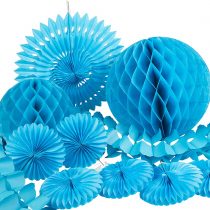 Heku Display Paper 29 x 29 x 2 cm, Paper, blue, 29x29x2 cm