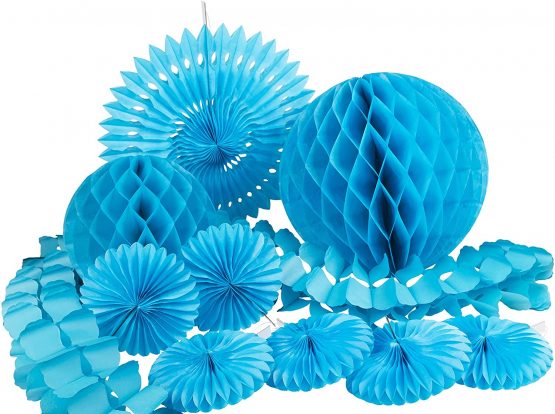 Heku Display Paper 29 x 29 x 2 cm, Paper, blue, 29x29x2 cm