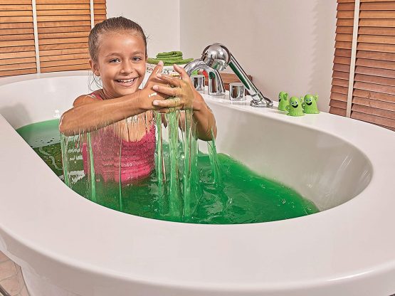 Ryan’s World Slime Baff Green from Zimpli Kids, Turns water into gooey, colourful slime, Children’s Christmas Gifts, Craft Kit - Image 2