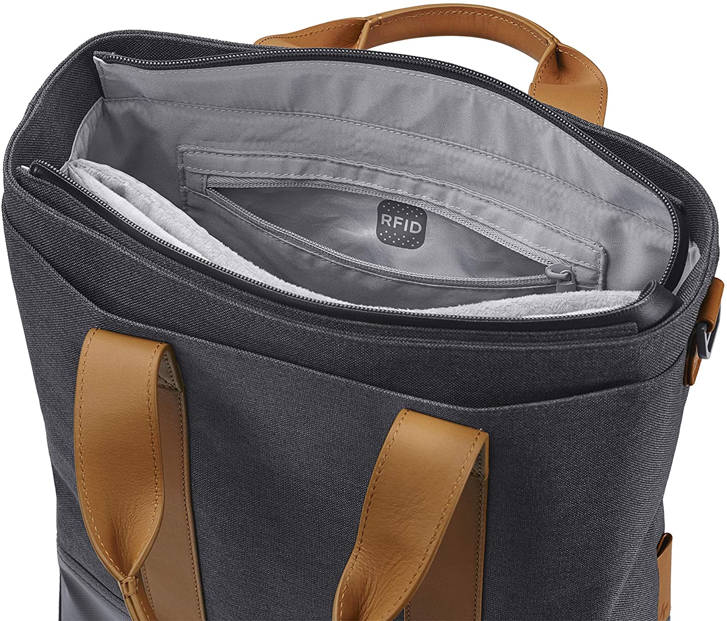 HP Envy Urban 14 Inch (35.5 cm) Grey Tote Bag, RFID, for Laptop/Chromebook/Mac - Image 4