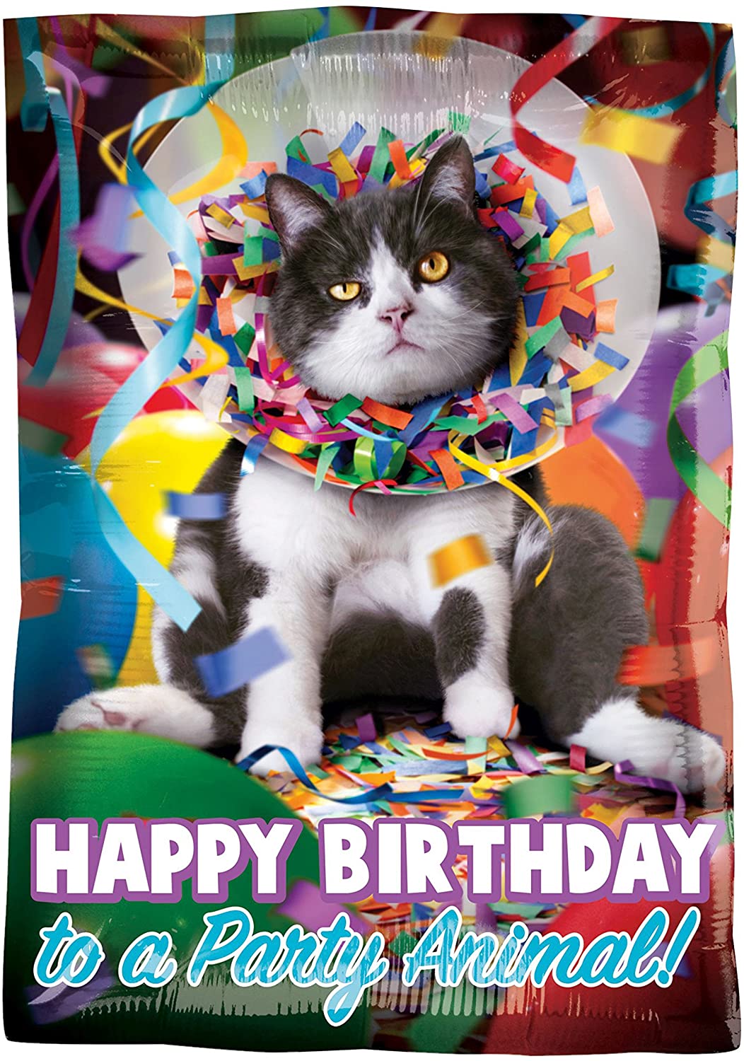 Party Animal Birthday Foil Balloon - 1 PC, Large