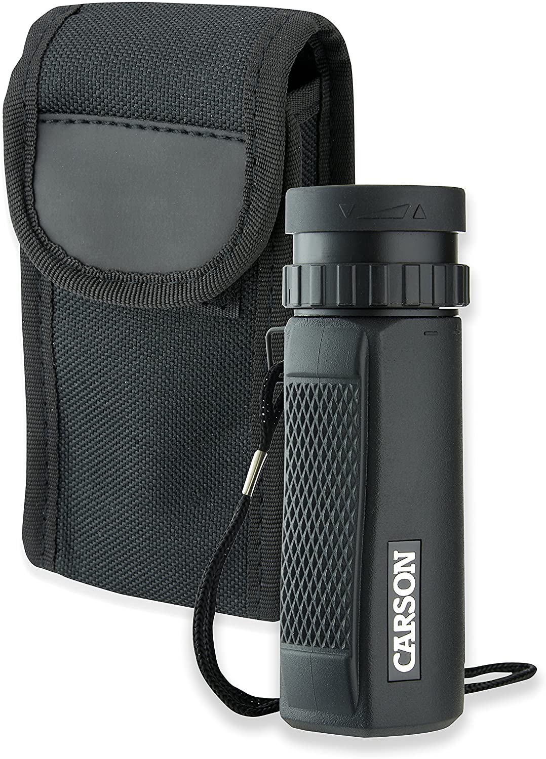 Carson 10x25 BlackWave Waterproof Monocular with Close Focus of 1.2m 