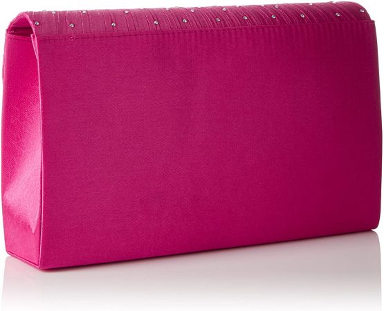 SWANKYSWANS Womens Abby Diamante Envelope Style Bag Clutch - Image 2