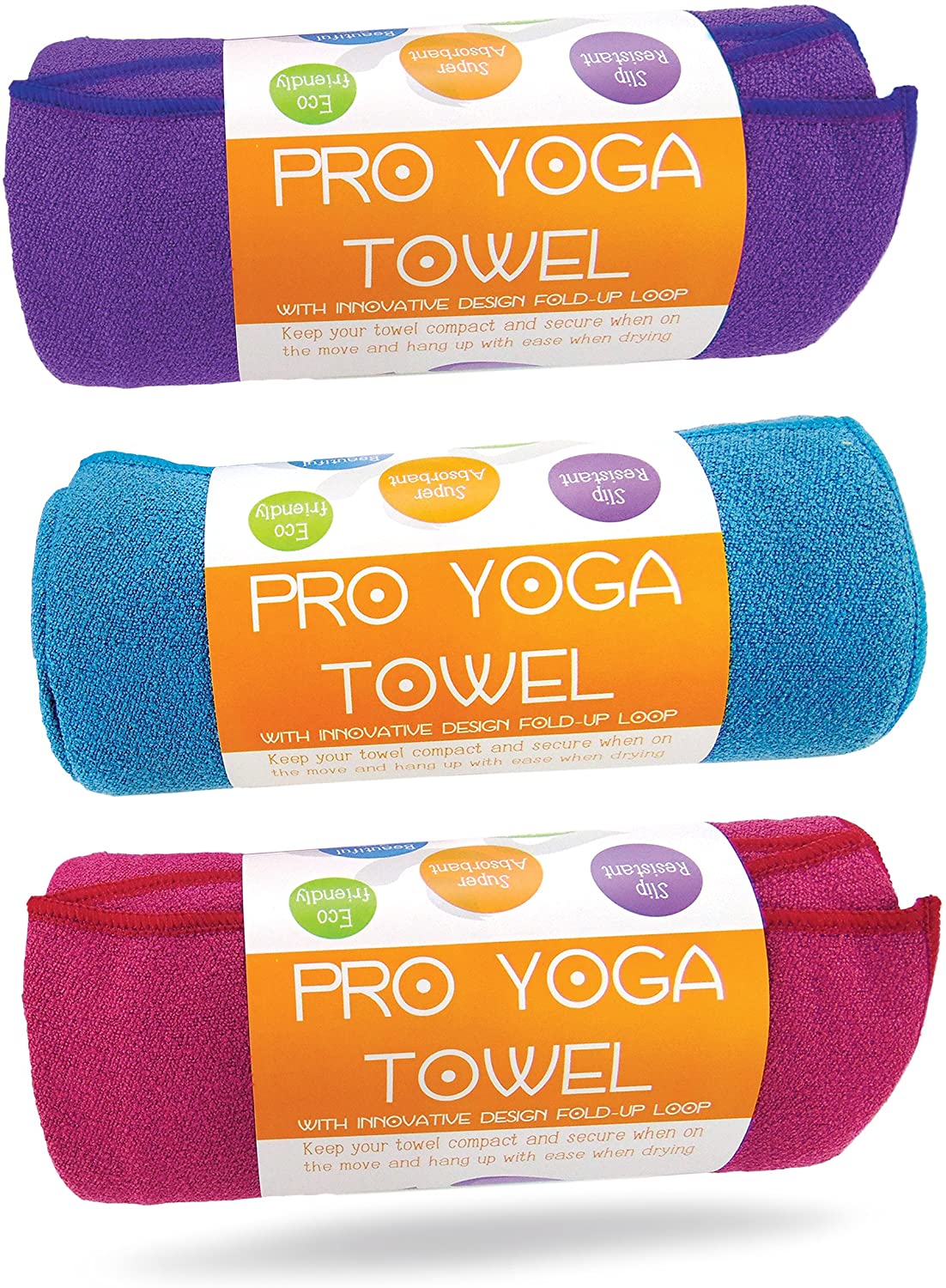 Limber Stretch Yoga Mat towel Microfiber Bikram Hot Yoga Towel Non