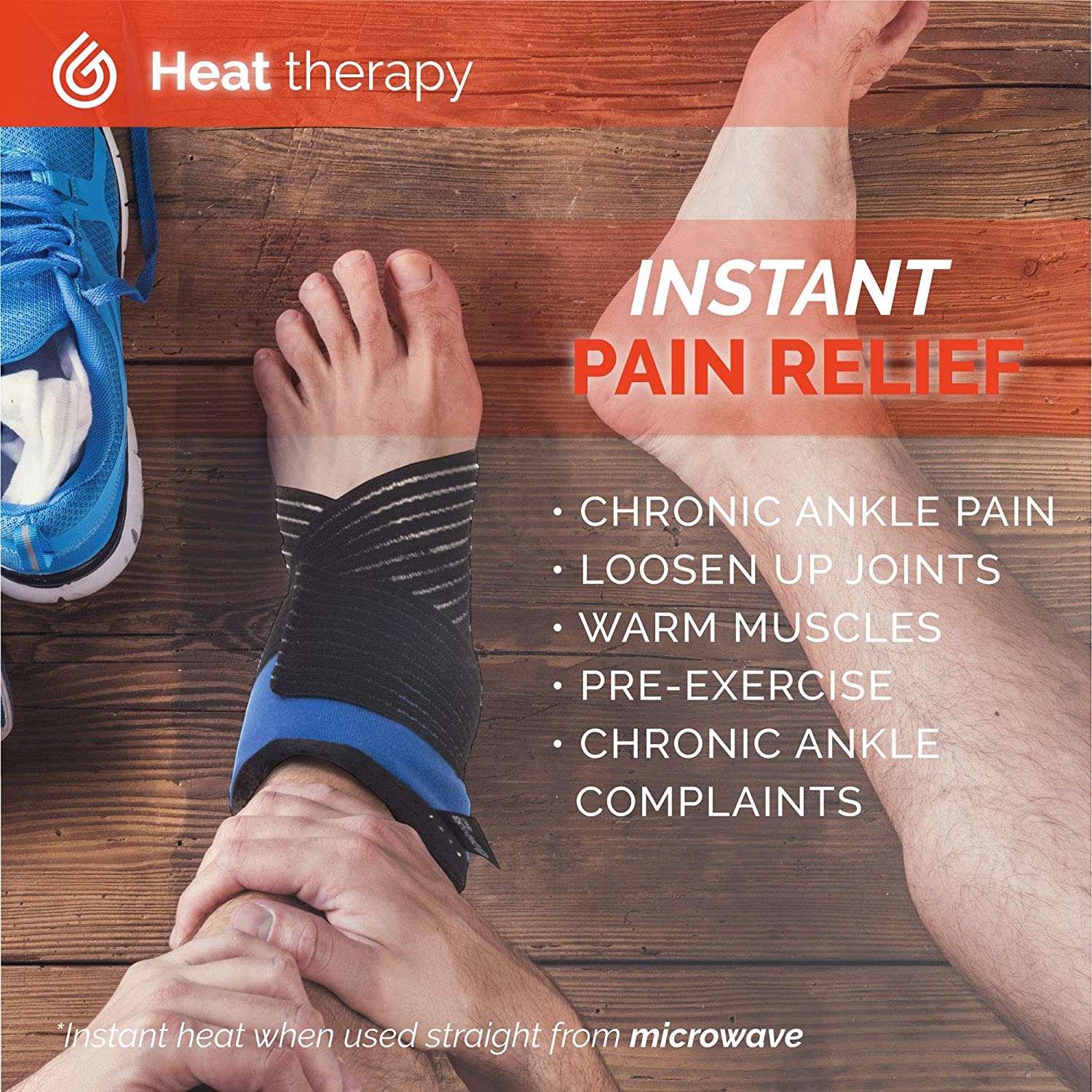 Gel Packs Direct, 3-in-1 Multipurpose Reusable Hot & Cold Flexible Ankle Ice Packs for Sports Injuries Sprains, Fractures - Image 4