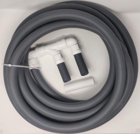 BITS4REASONS NEW MODEL DOUBLE (TWIN) CARAVAN/MOTORHOME WASTE WATER OUTLET PIPE SYSTEM WITH 10 METRE SITE PIPE OPTION WITH FLOPLAST HOME PLUMBING GRADE FITTINGS CE STANDARD TESTED TO EN 1451