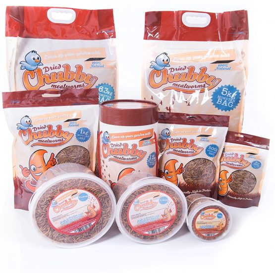 Chubby Mealworms Dried Mealworms, 1 Litre - Image 2