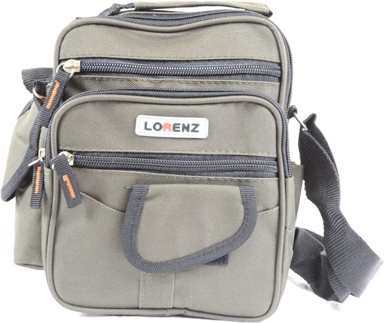 Handy Canvas Style Multi-Purpose Shoulder Bag / Cross Body Bag / Travel Bag (Black, Khaki, Green)