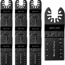 Antler Blades QAB35WB For Dewalt Stanley Worx F30 Erbauer Black and Decker Oscillating Multitool 10x 35mm