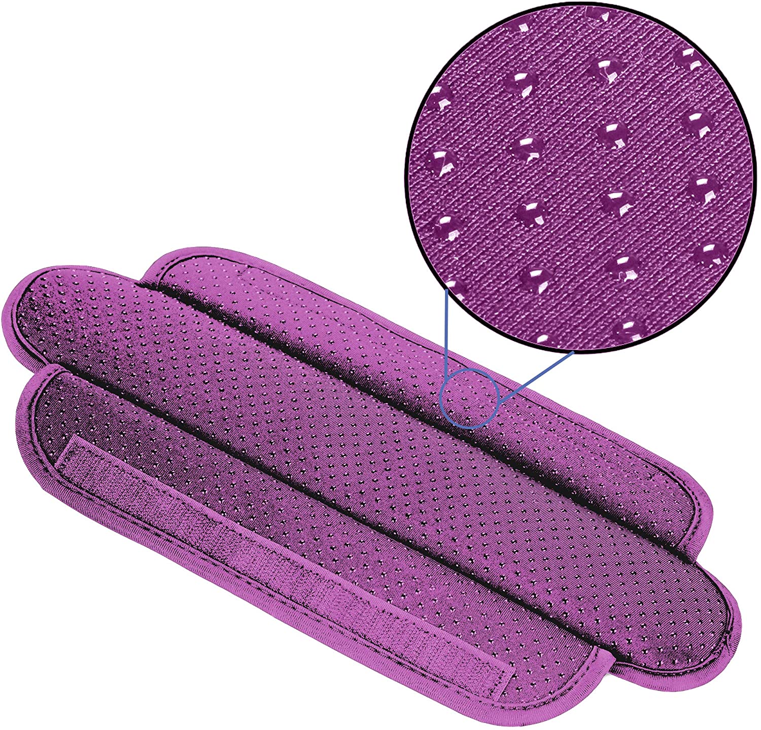 ZINZ Ultra Thick & Breathable Universal Shoulder Pad Cushion for Bag Long & Comfort, Purple - Image 3