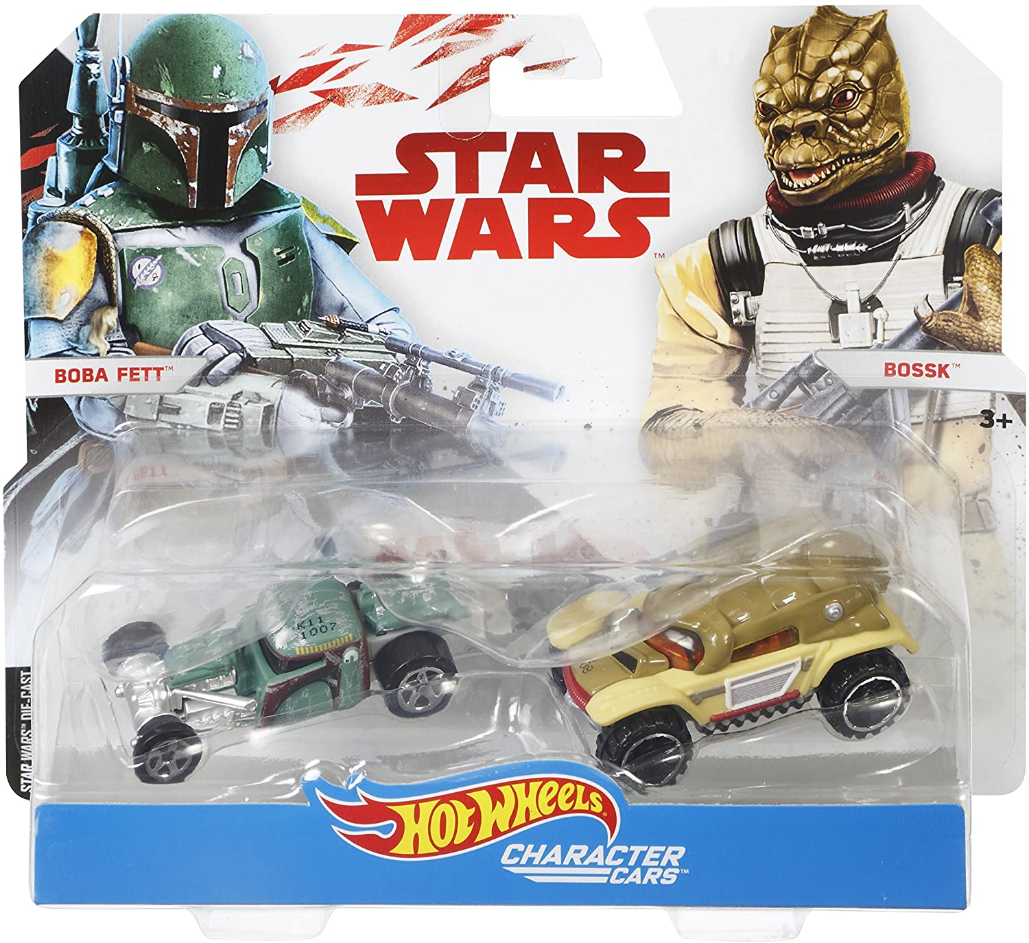 Hot Wheels FDK45 Star Wars Boba Fett & Bossk Vehicle