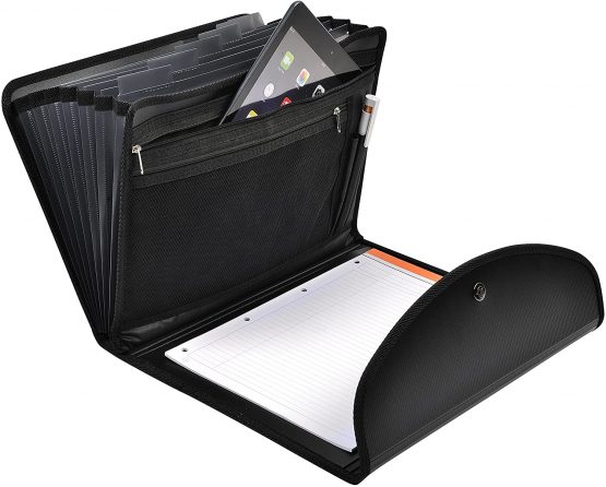 Exacompta Exactive Conference Folder, A4, 6 sections - Black - Image 3