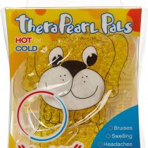 TheraPearl Children's Pals, Buddy the Puppy, Non Toxic Reusable Animal Shaped Hot and Cold Therapy Pack, Flexible Compression for Injuries, Swelling, Bruising, Pain Relief, Bee Stings