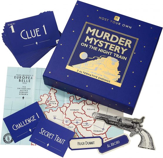 Talking Tables Reusable Murder Mystery on The Train Kit | Host Your Own Games Night | Orient Express 1930s Themed 3 Alternative Endings | Fancy Dress Up Fun | Adults, Dinner Party - Image 2