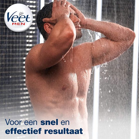 Veet Men Depilatory Cream Under The Shower Sensitive Skins 150ml - Image 4