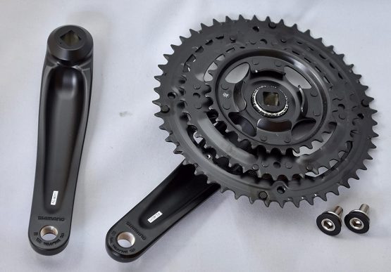 Shimano Crank Chainset M311 48/38/28 BK 175mm - Image 2