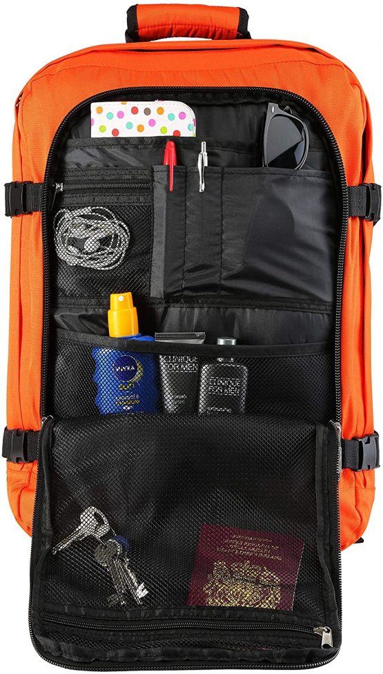 Cabin Max Metz Travel Backpack| Hand Luggage Flight Bags Cabin Bags 55 x 40 x 20 (Atlantic Blue) - Image 3