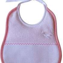 FILET AMS1045R Bib with Aida Fabric Insert