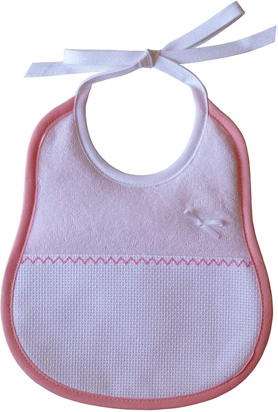 FILET AMS1045R Bib with Aida Fabric Insert