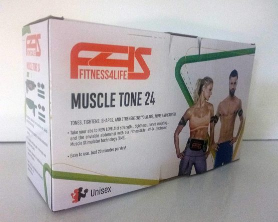 Fitness4Life MT-24 Upgraded Belt, Toned Abs Toner, Effective Affordable Fitness Training Kit To stimulate Stomach, Arms & Calves Muscles, Tens Six Pack Machine - Image 2