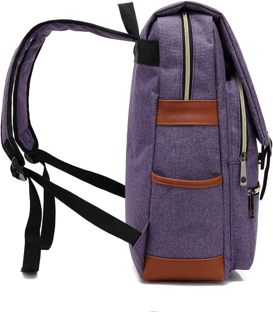 HASAGEI Vintage Backpack Unisex Rucksack Daypack Casual School Travel Laptop Tablet Bags - Image 3