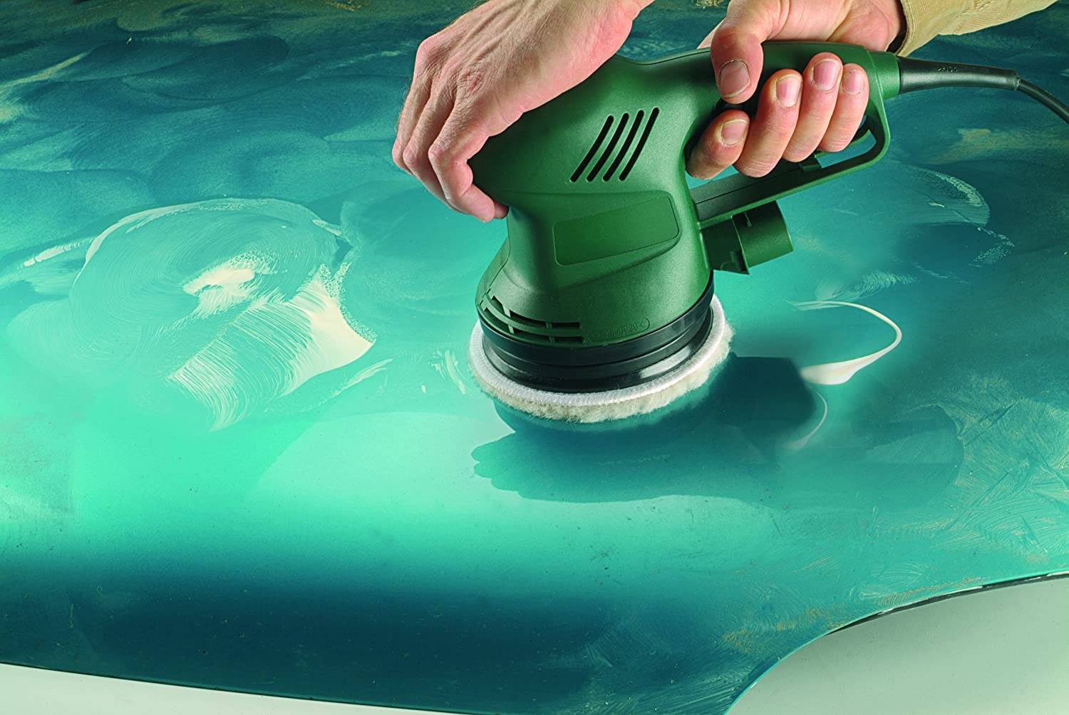 Bosch 2609256050 Lambswool Bonnet for Random Orbit Sander with Diameter 150mm, 150 mm - Image 3