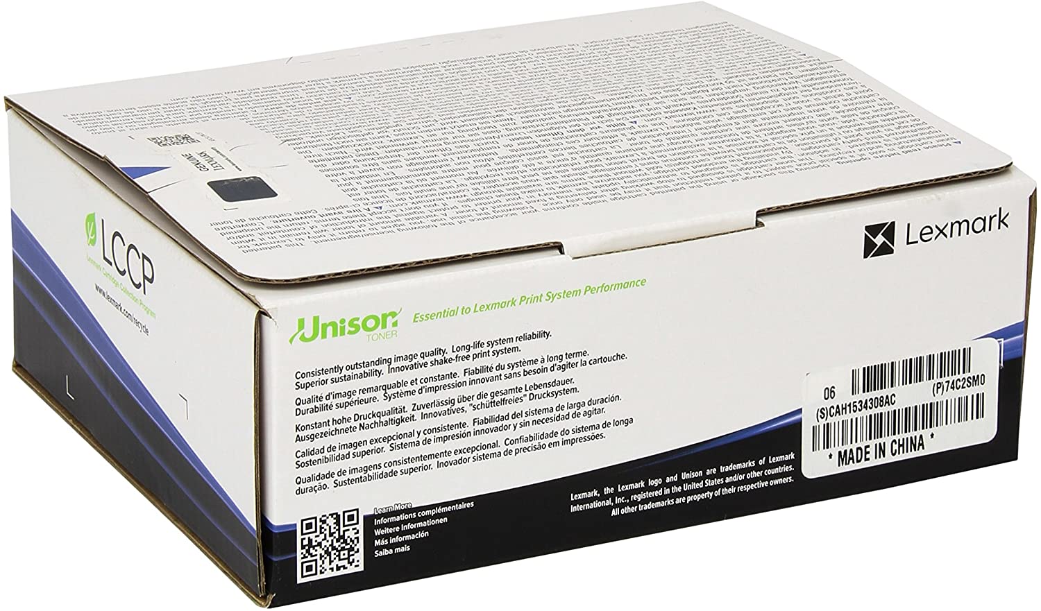 Lexmark 74C2SM0 Original Toner Cartridge - Magenta