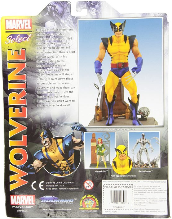 Marvel Select Wolverine Action Figure - Image 2