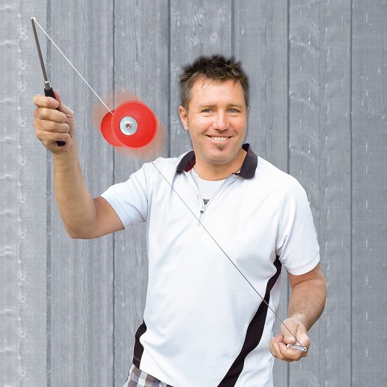 ✓ The Ultimate Bearing Diabolo Set ✓ Triple Bearing Juggling Diabolo ✓ Collapsable Sticks ✓ Online Video ✓ Tin Gift Can - Image 4