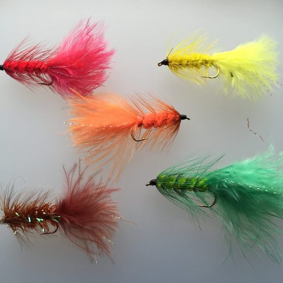 Bestcity Fly Fishing Woolly Bugger Set Of 16 Wooly Buggers With Free 