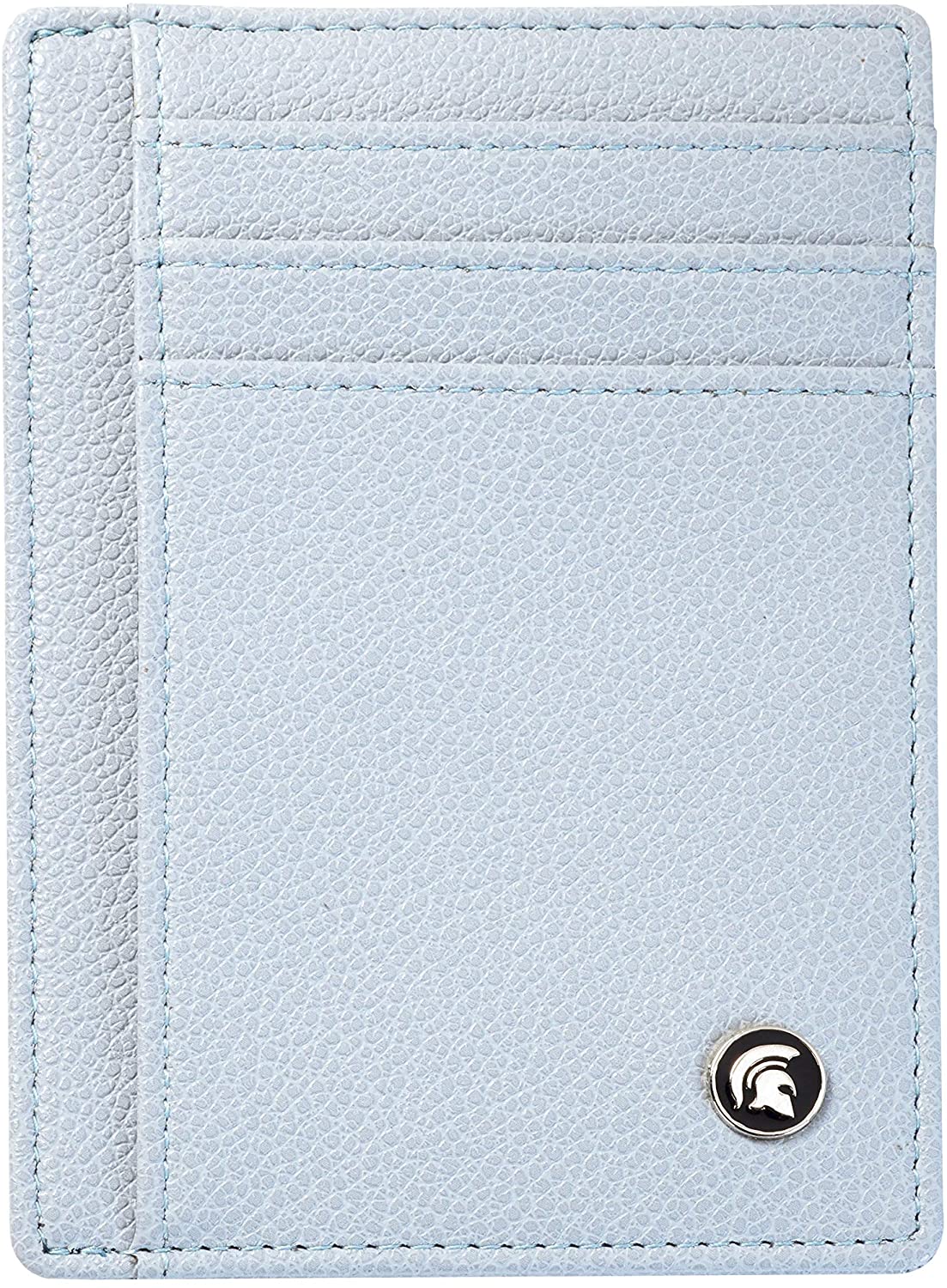POWR Mens Wallet, Slim RFID Blocking Minimalist Credit Card Holder (Blue), Holds up to 7 Cards and Bank Notes, Ideal for Travel
