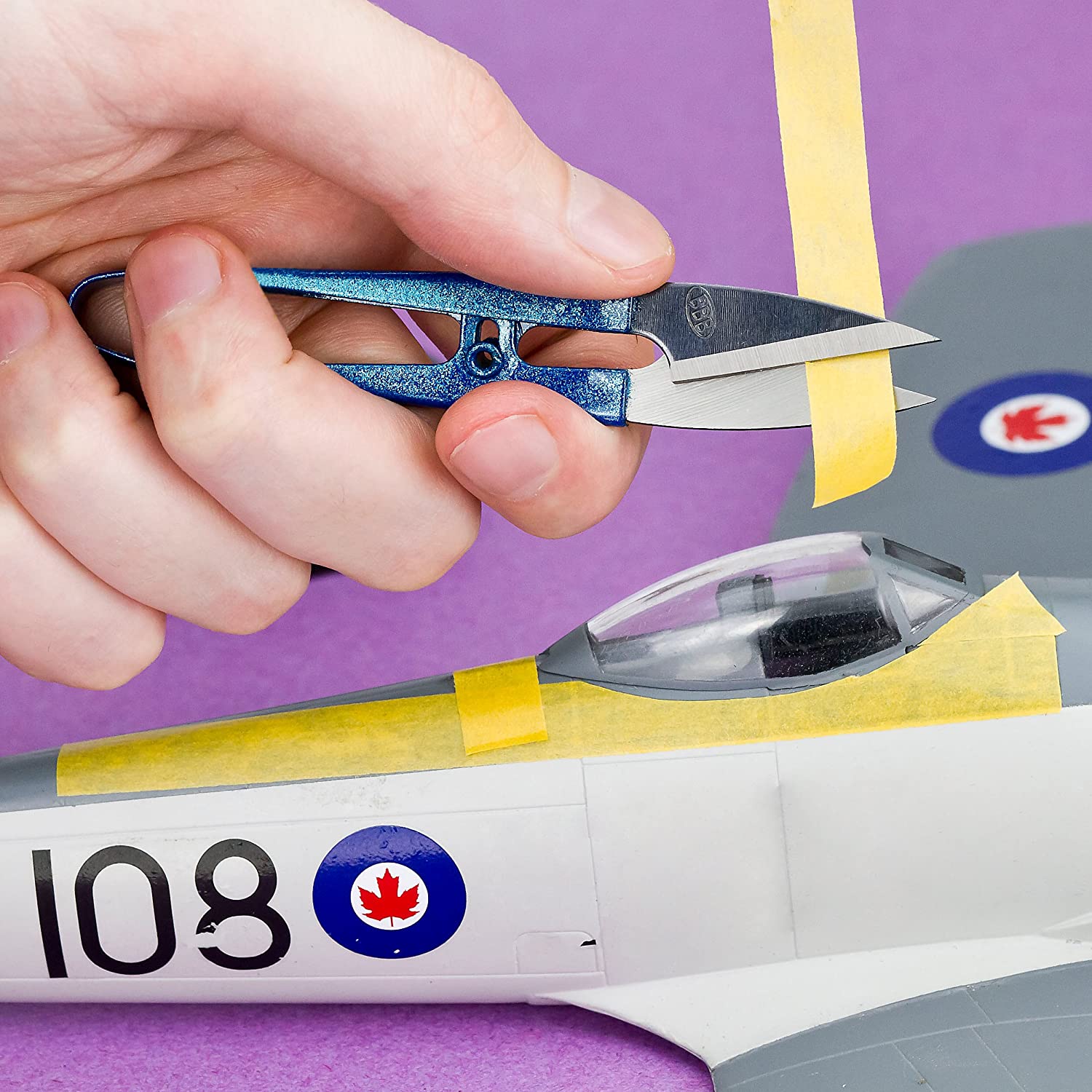 Modelcraft Micro Snips,Blue - Image 2