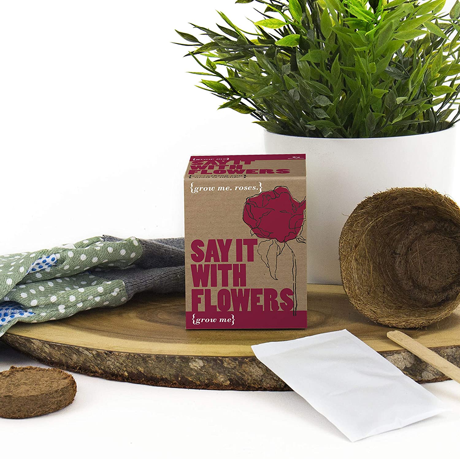 Gift Republic GR130007 Ltd Say it with Flowers Grow Me Kit, Multi - Image 2