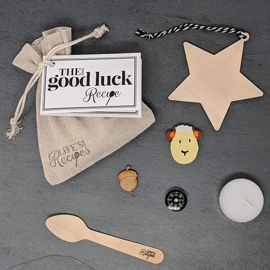 The Little Good Luck Recipe - A Thoughtful and Hopeful Unique Gift, an Alternative to a Card, to Wish Someone a LOT of Good Luck for exams, new job, retirement, marathon, sky dive, competition .... - Image 2