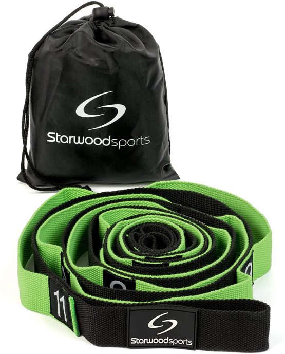 Exercise Strap, Yoga Stretch Assist Strap With 8 Numbered