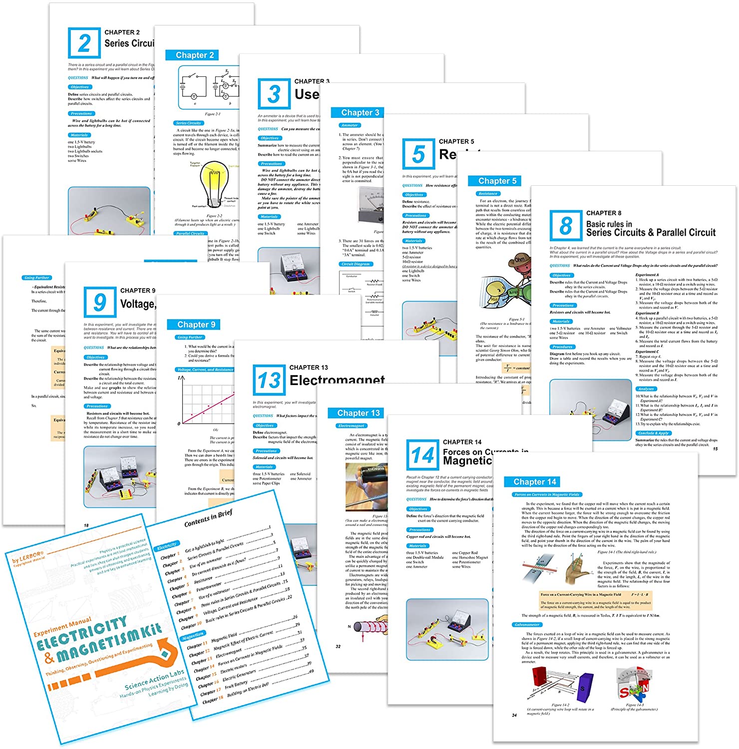 Teenii STEM Physics Science Lab Basic Circuit Learning Starter Kit ...
