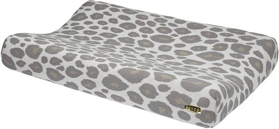 Meyco 2763015 2-Wedge Changing Mat Cover Knitted PANTER Neutral 45 x 70 cm