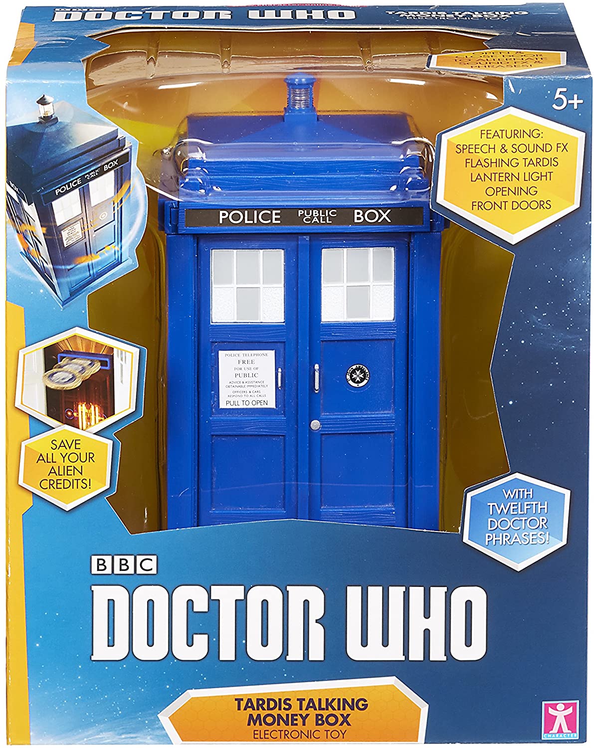 DOCTOR WHO Electronic TARDIS Talking Money Bank - Image 2