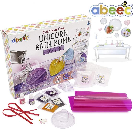 abeec Make Your Own Unicorn Bath Bomb - Bath Bomb Making Kit for Kids - Image 2