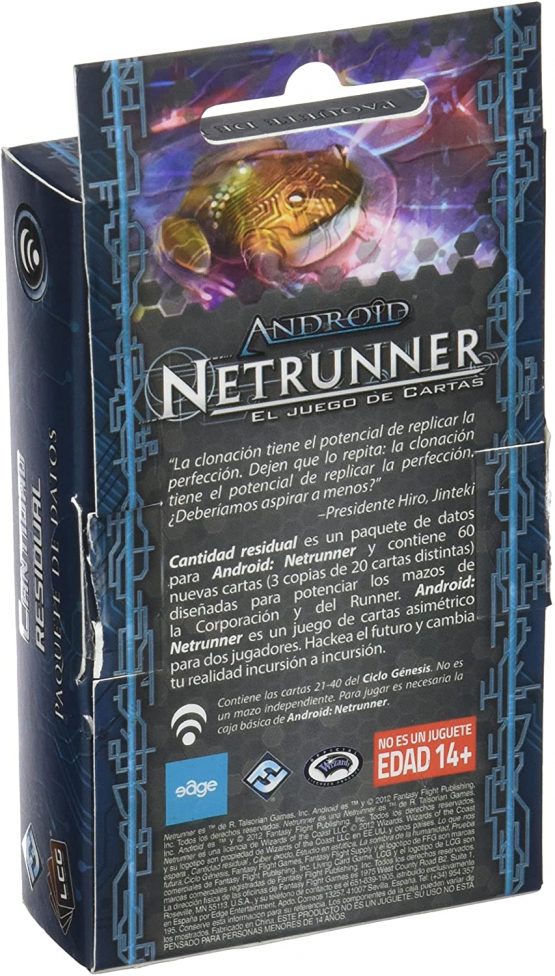 Android Netrunner LCG Trace Amount Data Pack Card Game - Image 2
