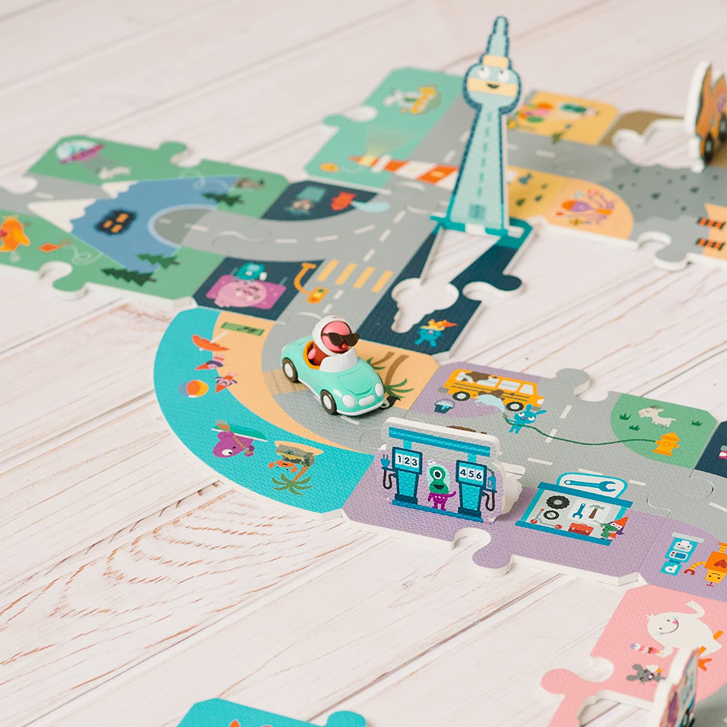 Sago Mat Sago Mini 6041607″ Robin’s Road Trip Puzzle Mat – BigaMart