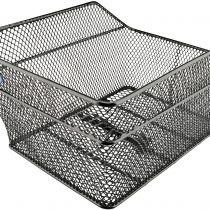 fischer Unisex_Adult School Storage Basket, Black, bis 25 kg