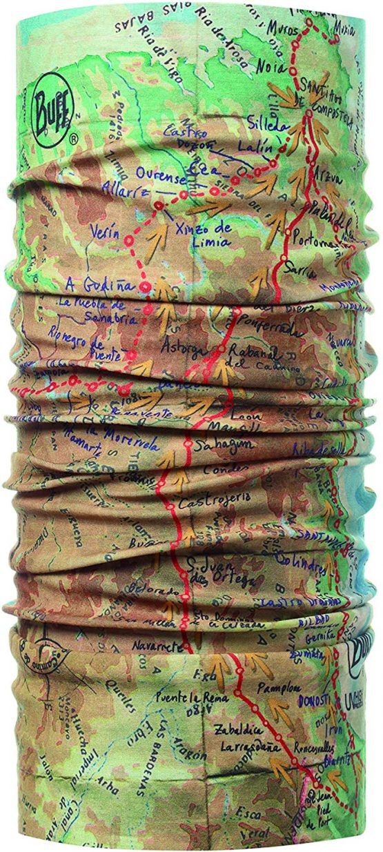 Buff Unisex Camino De Santiago Protective CoolNet UV+ Outdoor Tubular Bandana